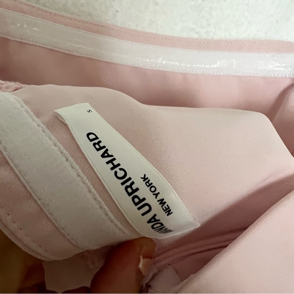 NWOT Amanda Uprichard Mandy Blush Pink Strapless Gown Maxi Dress - Picture 7 of 8